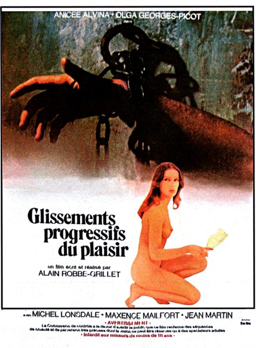 DESLIZAMIENTOS PROGRESIVOS DEL PLACER (Glissements progressifs du plaisir, Alain Robbe-Grillet, 1973)