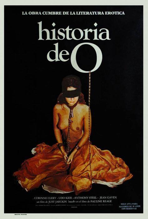 HISTORIA DE O (Histoire d'O, Just Jaeckin, 1975)