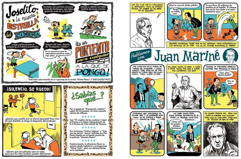 La vida de Joselito, según el dibujante José Pablo García