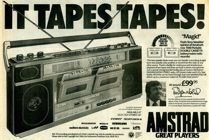 Twin cassette recorder