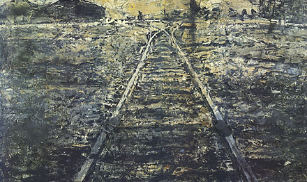 Anselm Kiefer, Iron Path, 1986