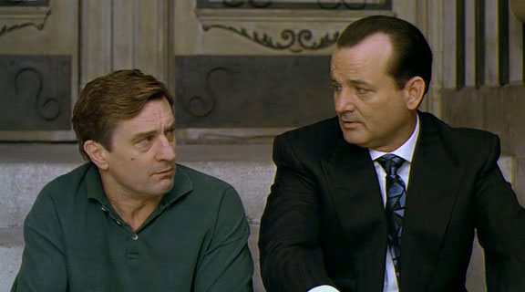 Robert De Niro y Bill Murray en "La chica del gangster"