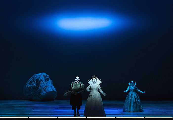© Lucie Jansch. Miah Persson y Leonardo Cortellazzi en un momento del tercer acto de "L'incoronazione di Poppea"