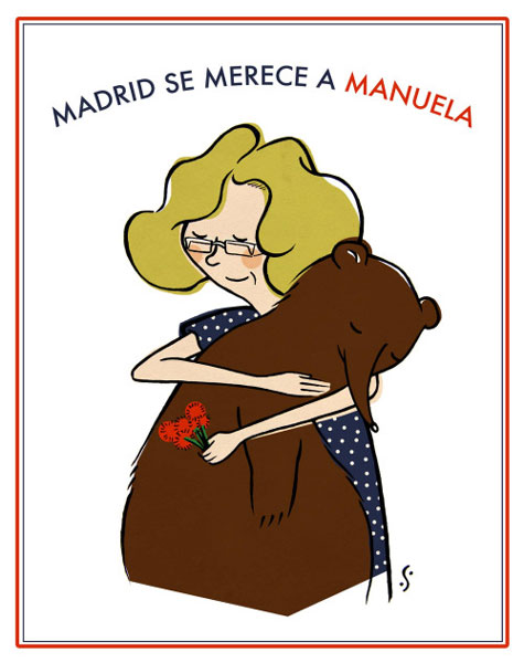 Manuela Carmena, candidata a la alcaldía Madrid por Ahora Madrid