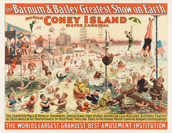 The Barnum & Bailey Greatest Show on Earth. Coney Island