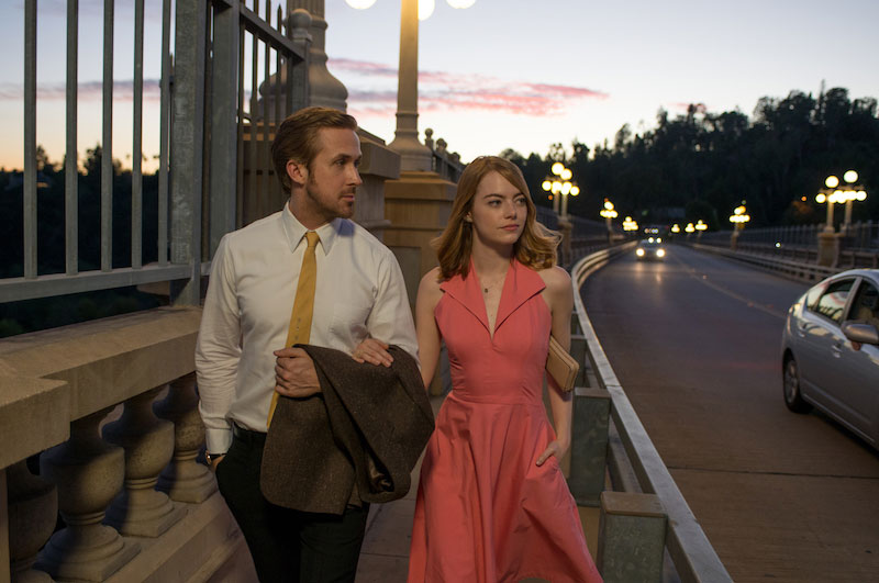 Emma Stone y Ryan Gosling en un momento de "La la Land"