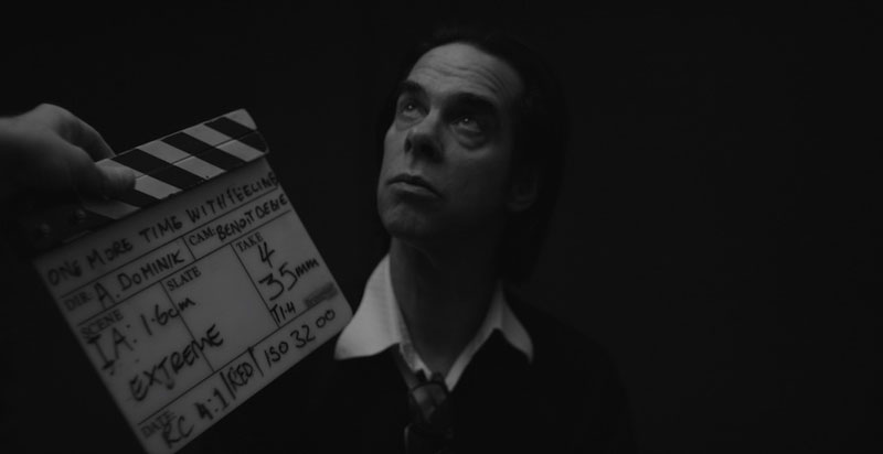 Nick Cave durante el rodaje de One More Time With Feeling de Andrew Dominik