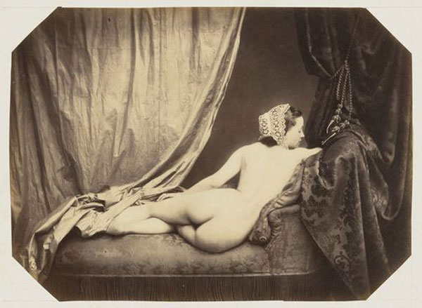 Auguste Belloc, Desnudo, 1858 en MoMA
