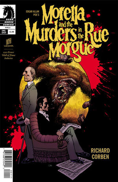 Corben ha adaptado al cómic muchas veces la imagen Poe. La de 2014 está viniendo hacia aquí. 