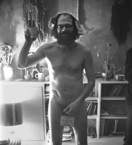 Allen Ginsberg que estás brindando con nosotros