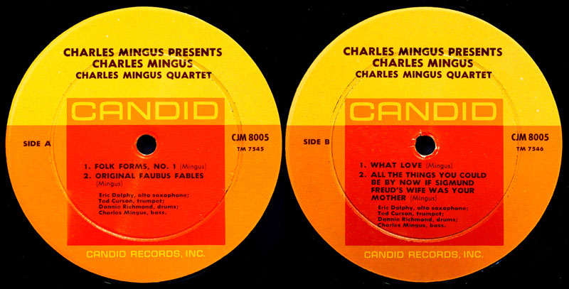 El disco de Mingus de 1961