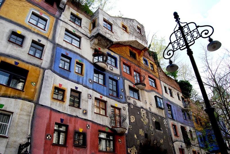 Casa Hundertwasser en Austria. Fotografía Flickr: usuario: Lena Ni.