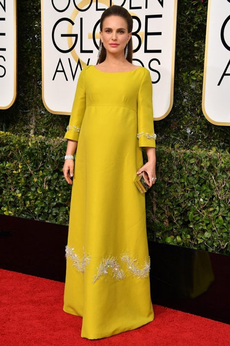 Natalie Portman. Globos de Oro