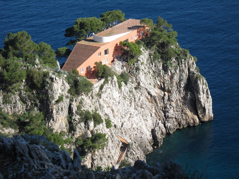 Casa Malaparte, Capri (Italia).  © Flickr: Sean Munson