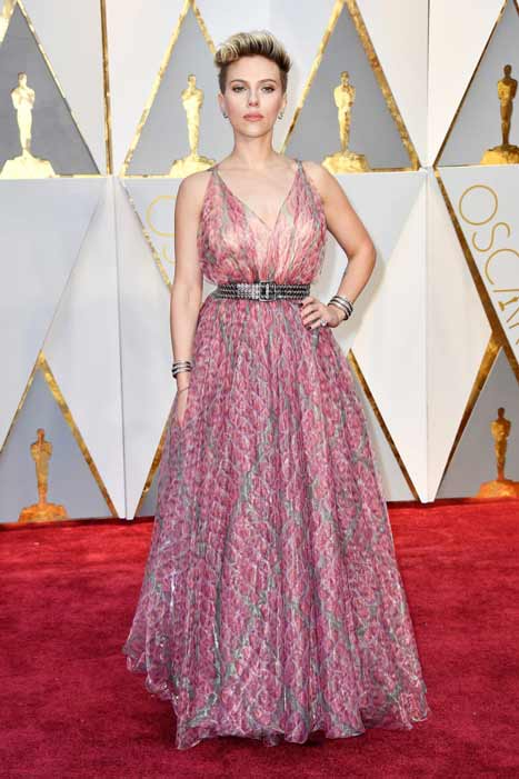 Scarlett Johannson. Oscars 2017
