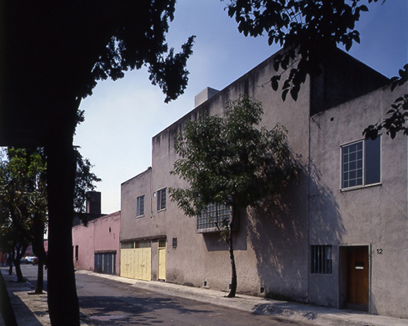 Casa estudio en Ciudad de México (1947). © Luis Barragán Morfín, arquitecto