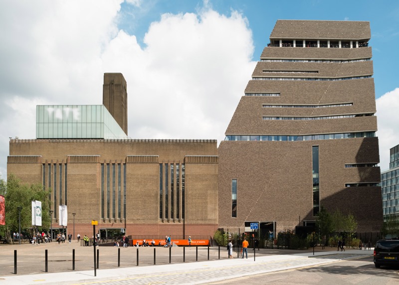 Tate Modern Londres. Arquitectos Herzog & De Meuron © Fotografía Jim Stephenson.
