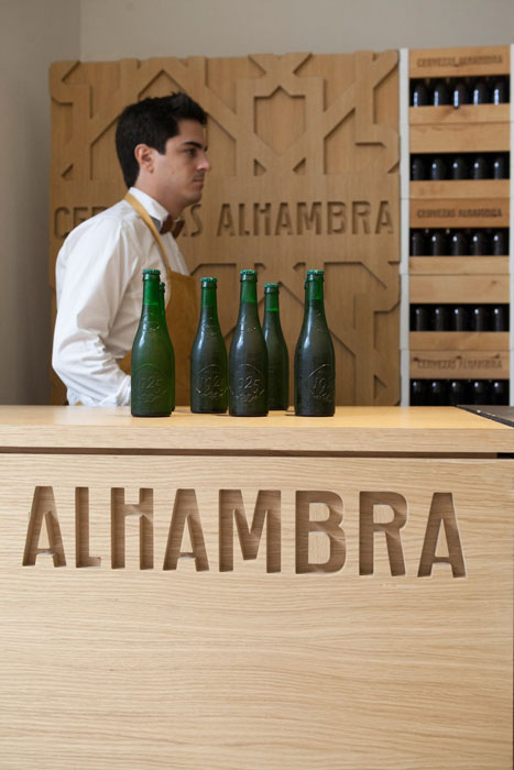 Cata de Cervezas Alhambra, Taller de los sentidos. Foto: D.Poliakoff