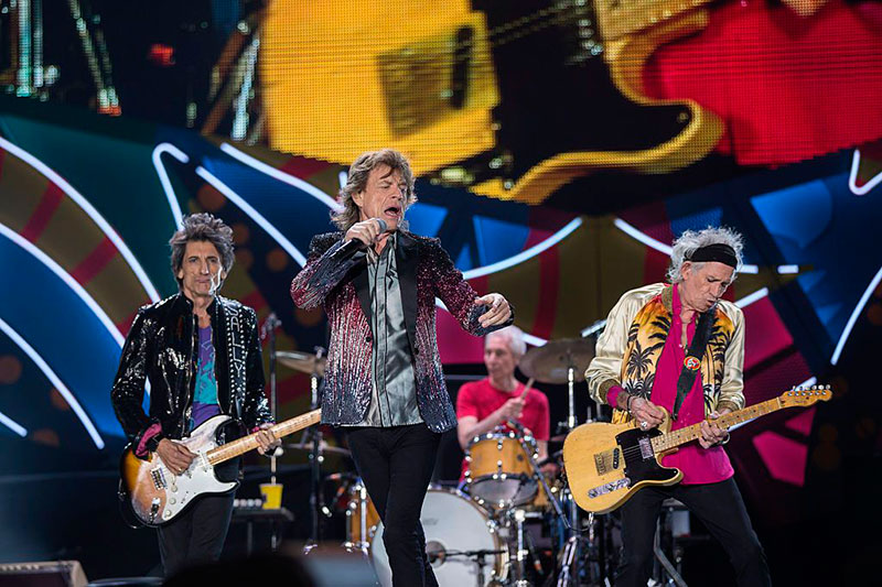Los Rolling Stones, en una imagen de su gira "No Filter".