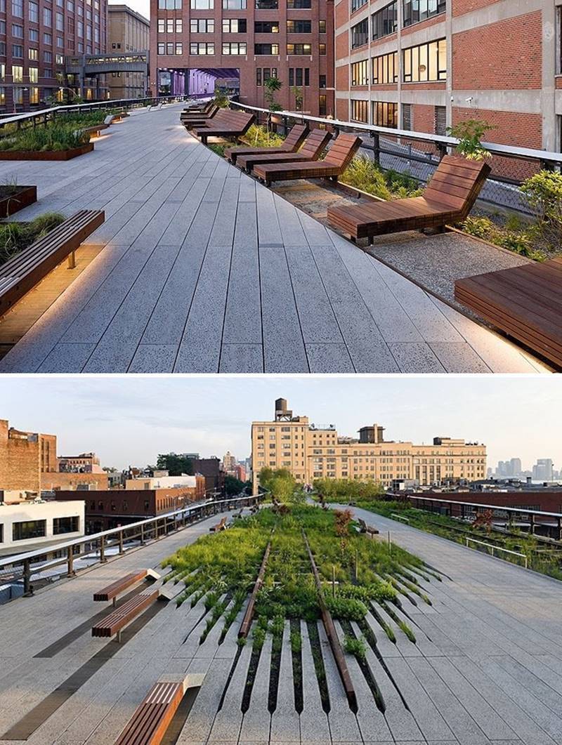Elisabeth Diller y Ricardo Scofidio, arquitectos. High Line de Nueva York. © Fotografía Iwan Baan.