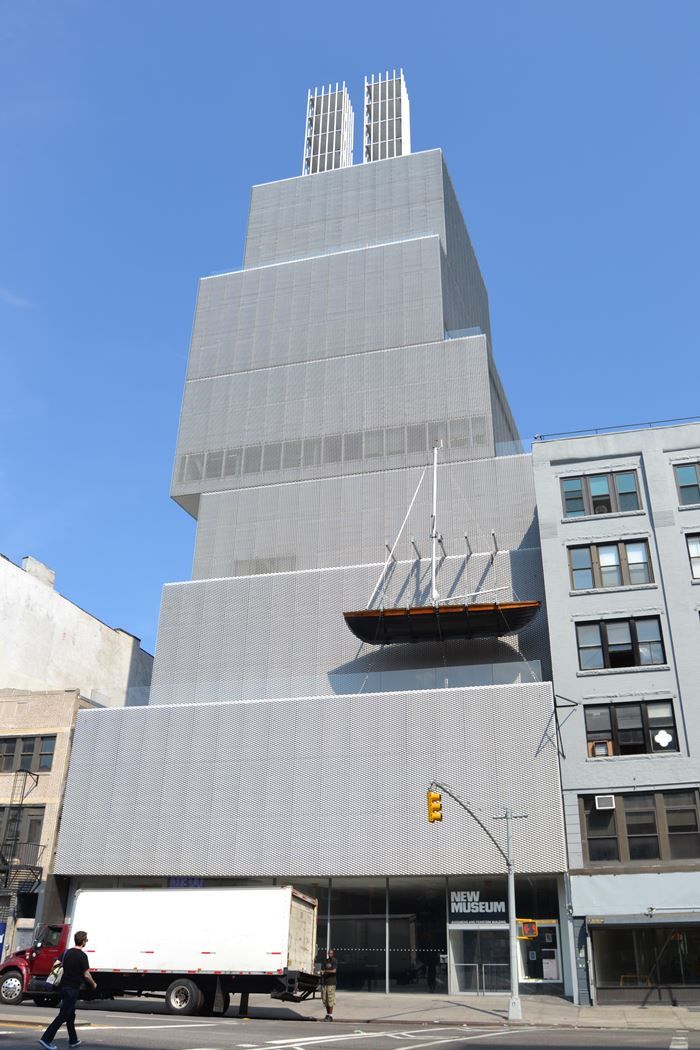 SANAA, arquitectos. Nuevo Museo de arte moderno de Nueva York. © Fotografía SJLL.