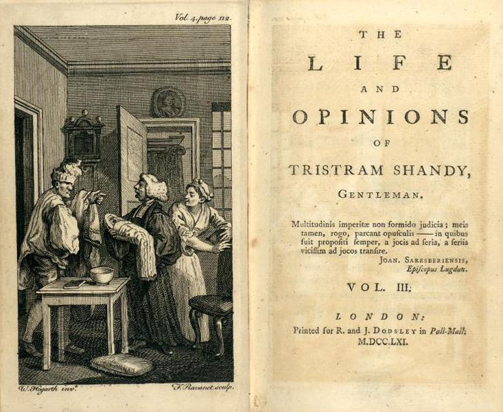 "The Life and Opinions of Tristram Shandy, Gentleman". Laurence Sterne