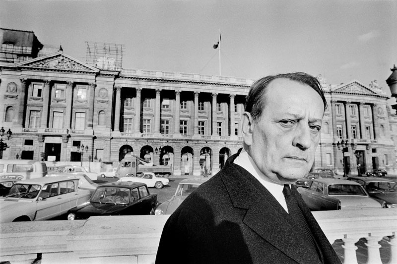 André Malraux, 1969. Foto: Raymond Depardon.