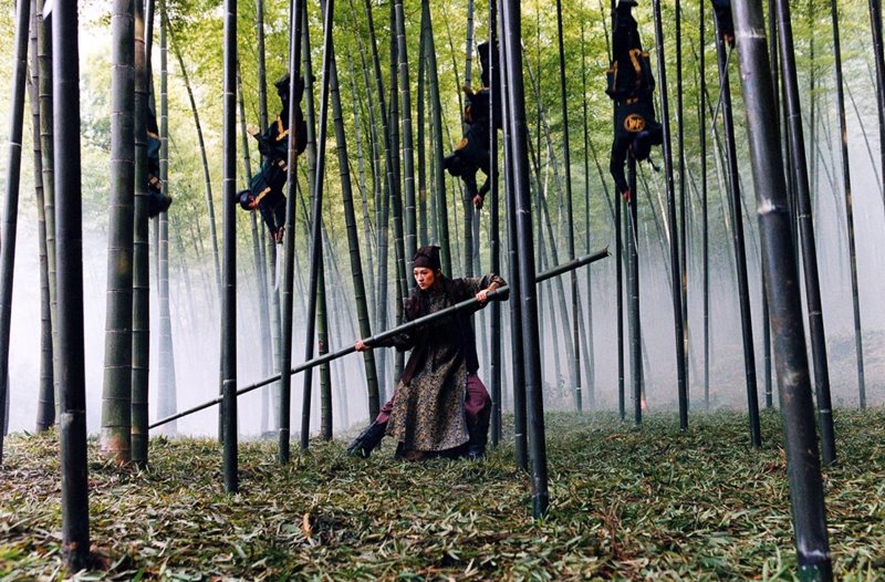 La casa de las dagas voladoras (Zhang Yimou, 2004).