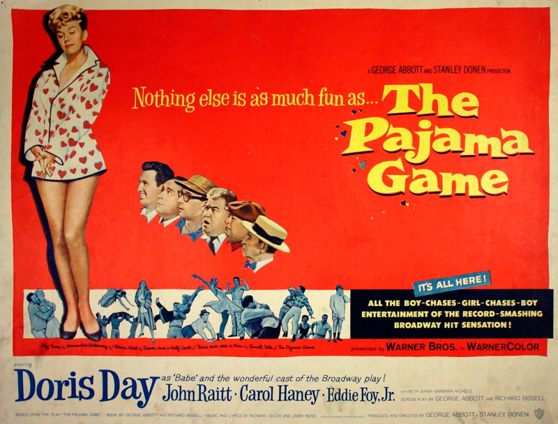 Juego de pijamas (Stanley Donen, 1957)