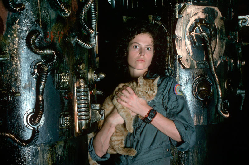 Sigourney Weaver. Alien, el octavo pasajero (Ridley Scott, 1979)