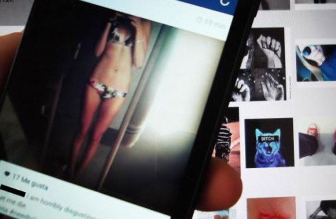 Sexo, tendencias suicidas y desórdenes alimenticios en Instagram