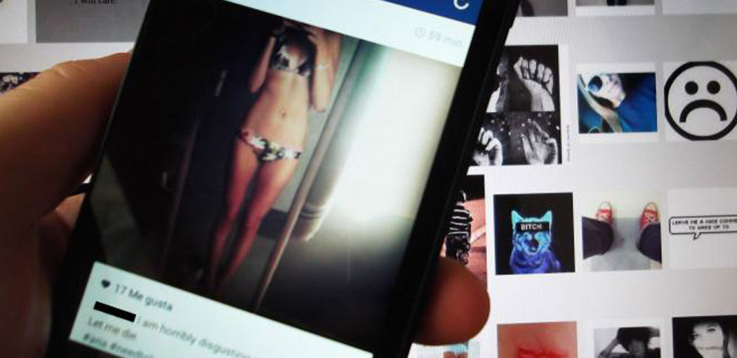 Sexo, tendencias suicidas y desórdenes alimenticios en Instagram