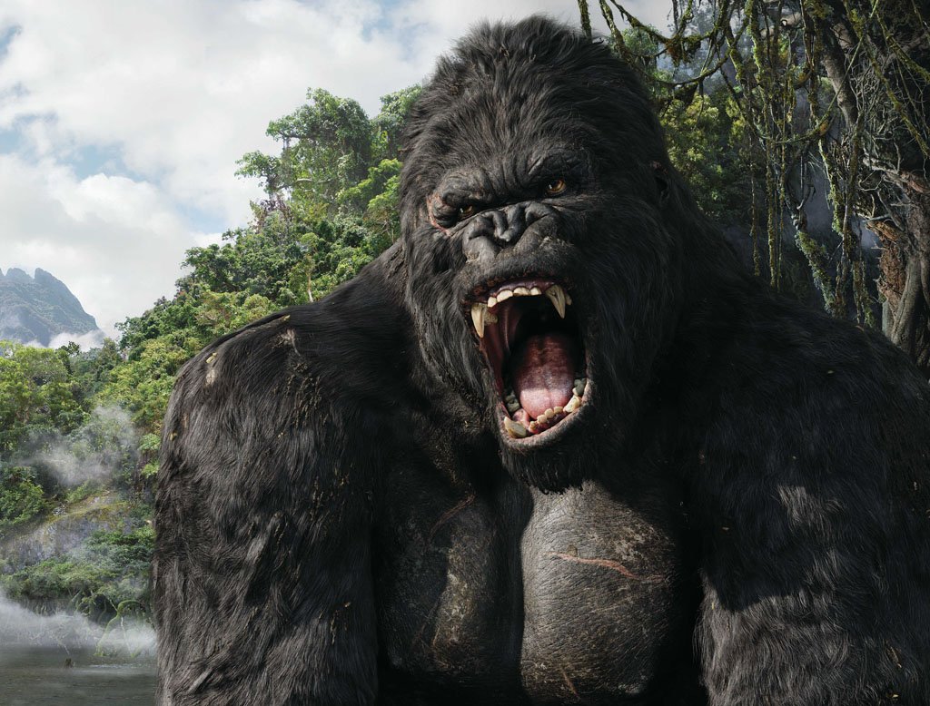 King Kong, cinco caras del monstruo