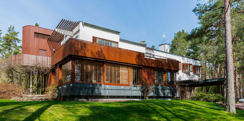 Alvar Aalto. Villa Mairea. Finlandia. 1938-1939.