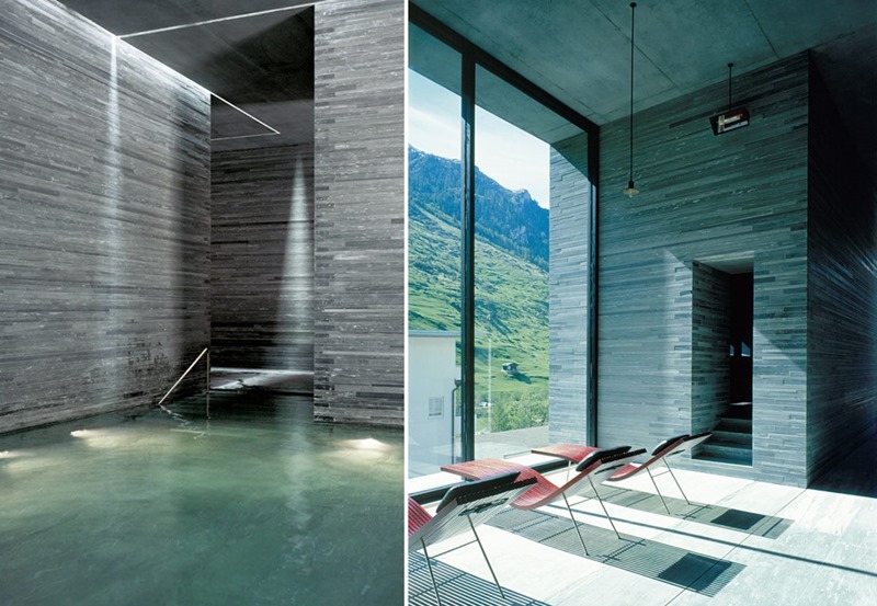 Termas de Vals (Suiza), Peter Zumthor arquitecto. © Cortesía Peter Zumthor. 