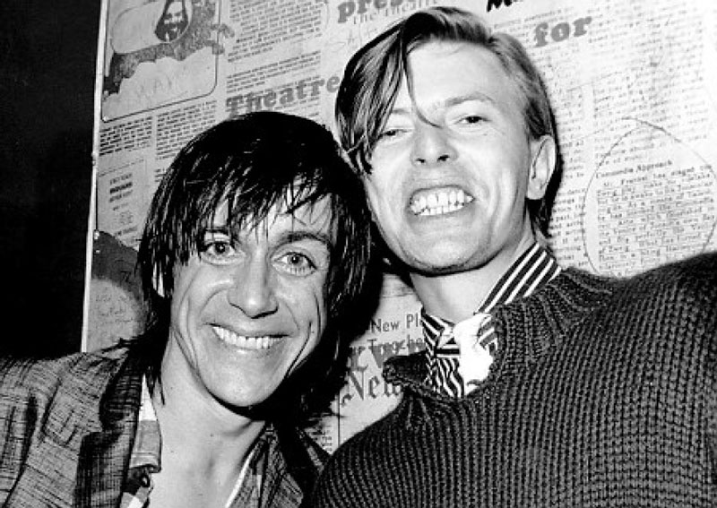 Iggy Pop y David Bowie