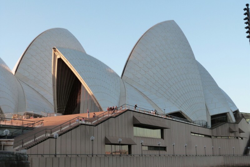 Ópera de Sídney (Australia). Arquitecto Jørn Utzon.