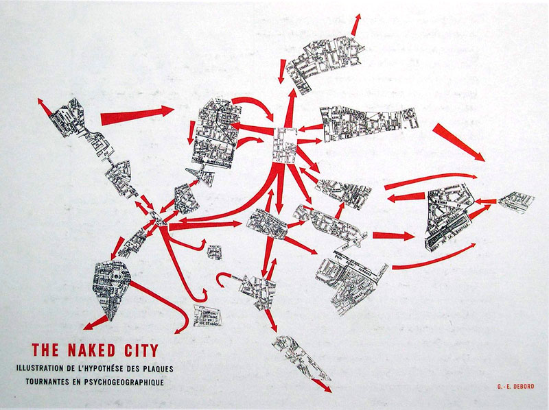 "The Naked City". Guy E. Debord. Politainment