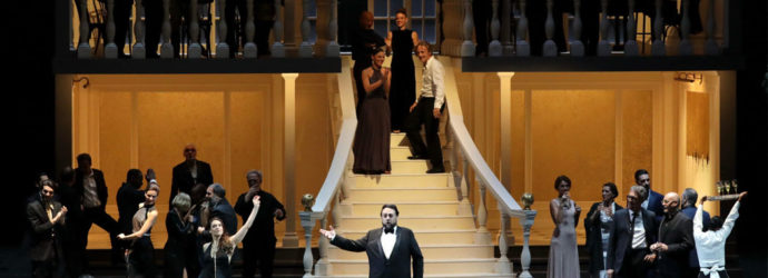 ‘Fedora’ de Giordano, en La Scala, bajo la mirada de Magritte