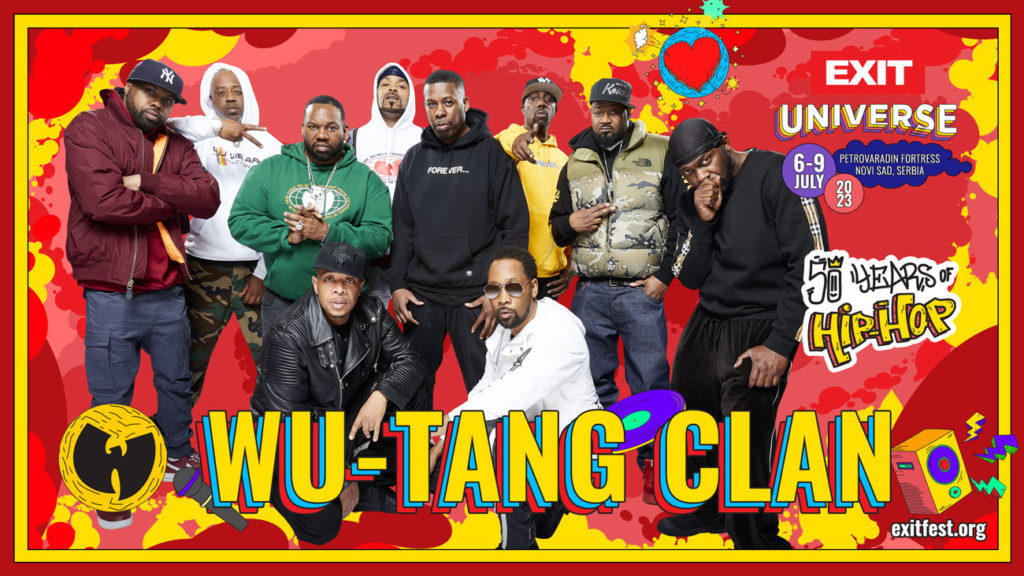 WuTang Clan and the 50th anniversary of hiphop at EXIT Festival