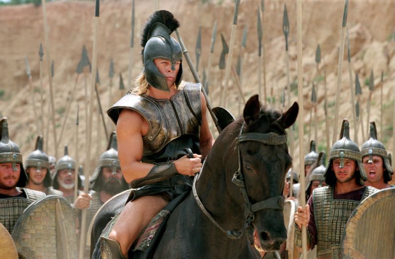 la odisea troya brad pitt