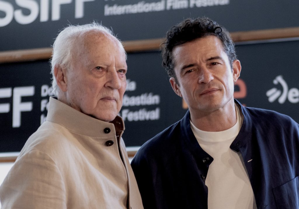 Orlando Bloom y Werner Herzog © Milena Fontana /EL HYPE