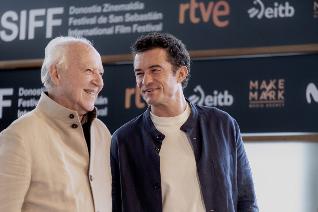 Orlando Bloom y Werner Herzog © Milena Fontana /EL HYPE